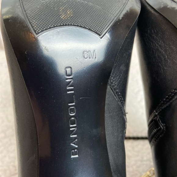 Bandolinos Winka Ankle Black Boots, 6M - Picture 10 of 13